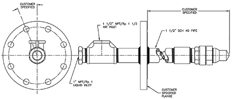 Custom Spray Nozzle Solutions - Evaporative Flue Gas Cooling