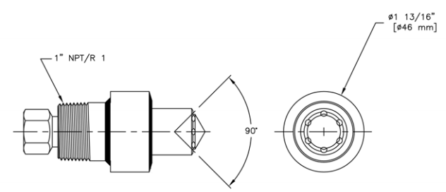 Custom Spray Nozzle Solutions - Special Connection Bete SpiralAir