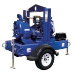 Gorman-Rupp Self-Priming Super T Engine Driven Pump