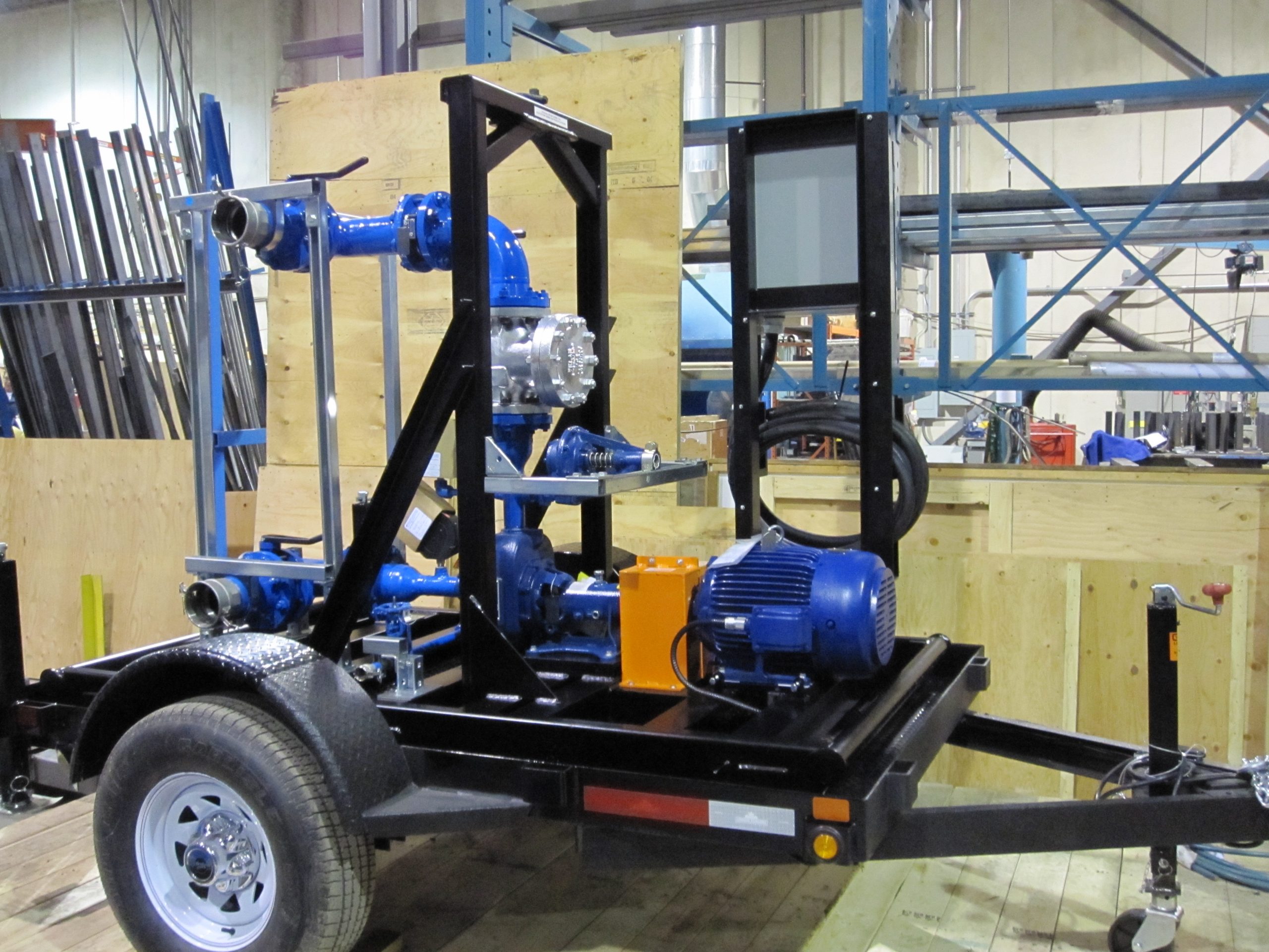 john brooks portable pumping system