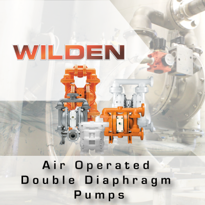 Wilden Air Operated Double Diaphragm Pumps from John Brooks Company Limited