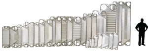 APV Plate Heat Exchangers Size Comparison