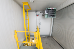 Complete-Packaged-Chemical-Additive-Facility - Upper Unit - Ladder