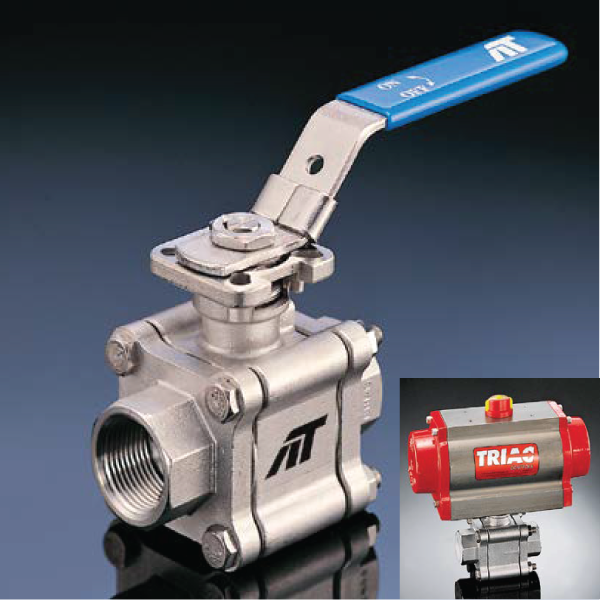 A-T Controls Triac F88 Series Ball Valves