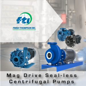 Finish Thompson Inc Mag Drive Sealless Centrifugal Pumps from John Brooks Company