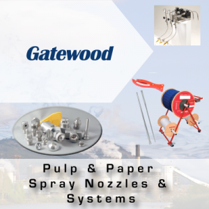 Gatewood Pulp and Paper Spray Nozzles and Systems from John Brooks Company