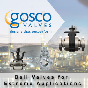 Gosco Ball Valves for Extreme Applications from John Brooks Company