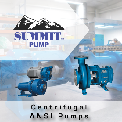 Summit Centrifugal ANSI Pumps from John Brooks Company