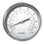 Adjustable Angle Bimetal Thermometer