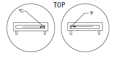 Adjustable Angle Bimetal Thermometer Diagram 2