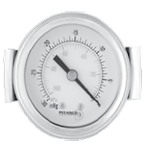 All Purpose Panel Mount Pressure Gauge