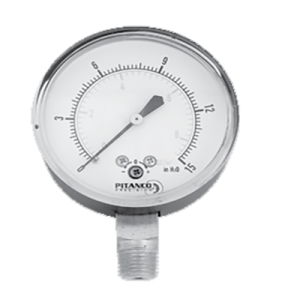 Low Pressure Gauge 250LPB15WO