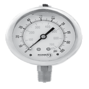 Optimal Glycerin Filled Pressure Gauge