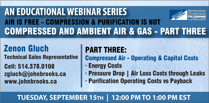 Webinar Part 3 Compressed and Ambient Air & Gas